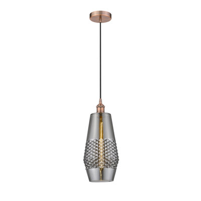Luminaire suspendu géométrique 1 lumière Latoniah