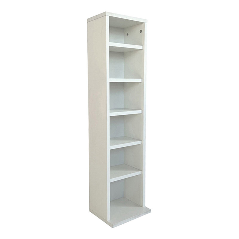 Solid Wood 93cm H Media Shelves