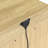 Palaiseur 2-Drawer Nightstand with USB in Natural