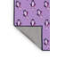 Tapis mauve rectangulaire tissé à la machine 5 pi x 8 pi