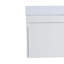 Meuble-lavabo mural flottant 18 po avec lavabo en résine et porte d'armoire à fermeture en douceur 18 po-960556439