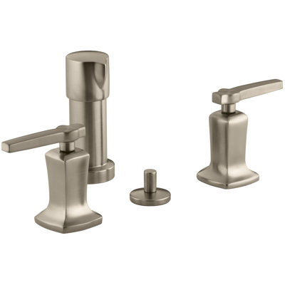 Robinet de bidet à jet vertical avec poignées levier Margaux