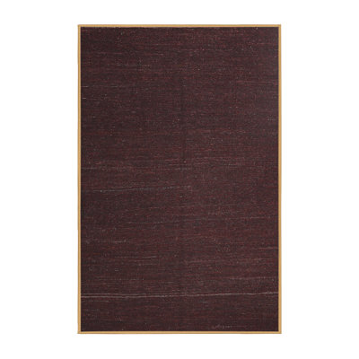 Tapis brun contemporain