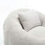 Fauteuil à billes rond avec repose-pieds-1828414013