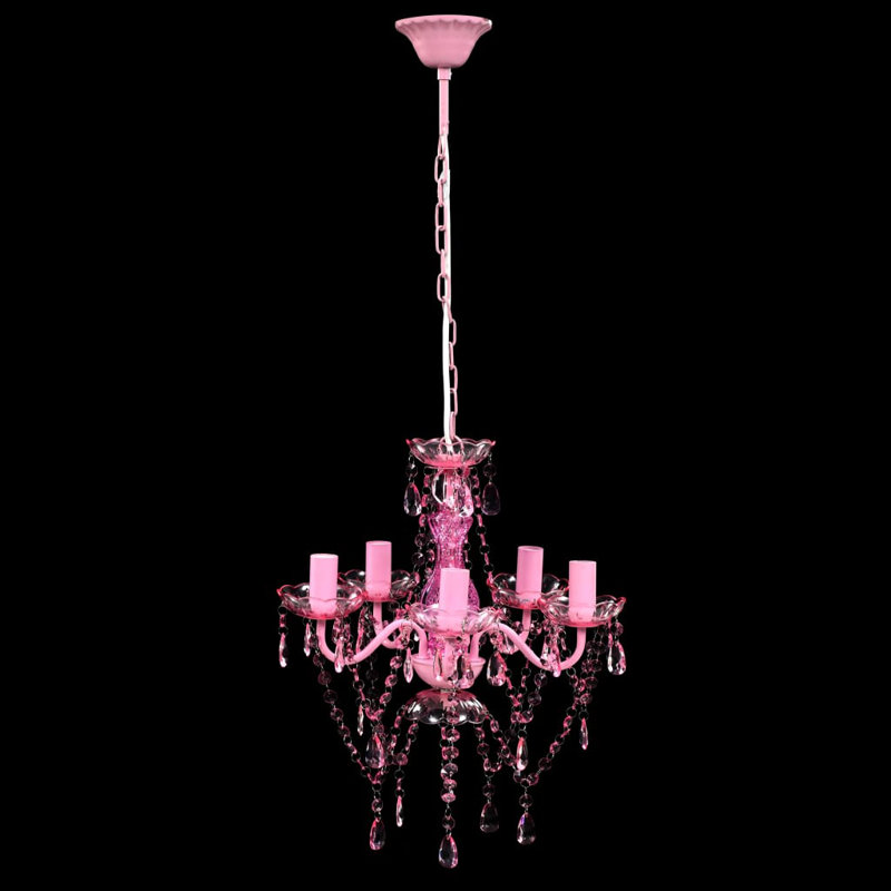 Grus Chandelier, Black and  White