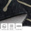 Tapis moderne à rayures lavable avec envers antidérapant pour salon, chambre, salle à manger ou bureau à domicile-1353712835-1353712839