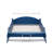 Race Car-Shaped Platform Bed With Wheels-502442474-502442466