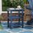 HDPE 3-Tier Outdoor Side Table, Weather Resistant Rectangular Adirondack End Table with Storage Shelves for Patio & Pool-157363489