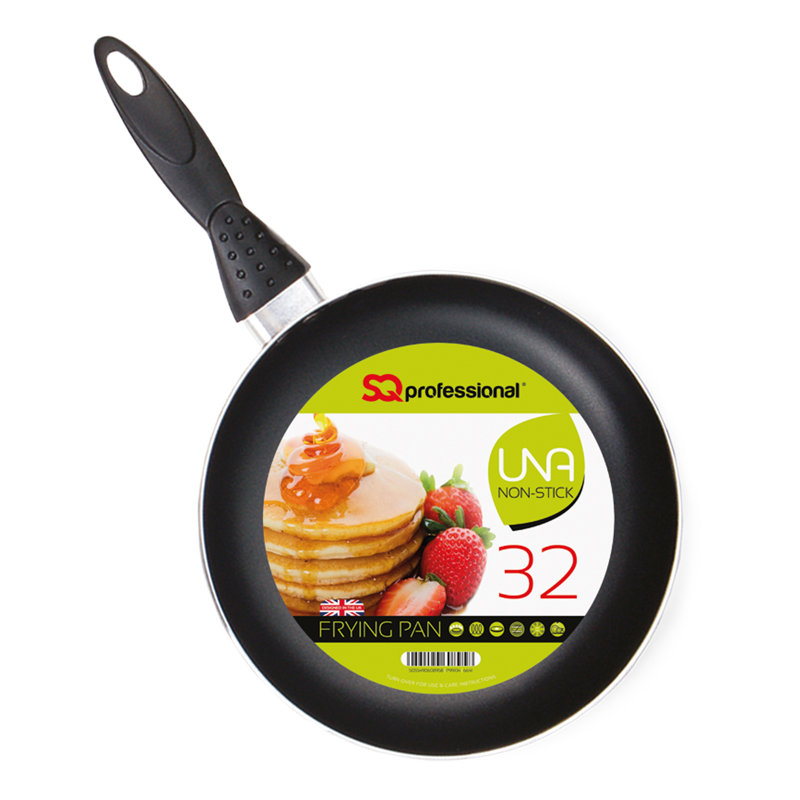 UNA Aluminum Non-Stick Frying Pan, 32cm