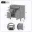 Meuble-lavabo 2 tiroirs Modern-121088007-121088009