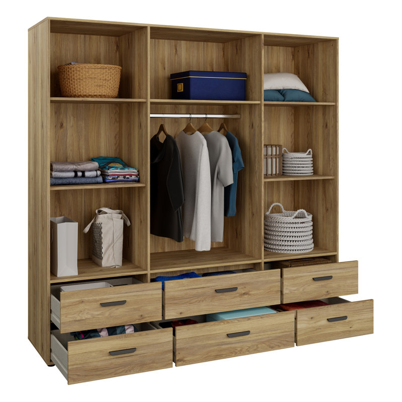 Taymur Manufactured Wood Wardrobe