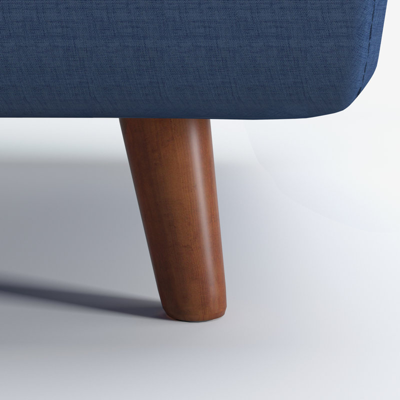 Blago Jacquelyn Convertible Chair, Navy Polyester 