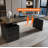 Intelligent Electric Height-Adjustable Saddle Leather Desk-833323191-833323188