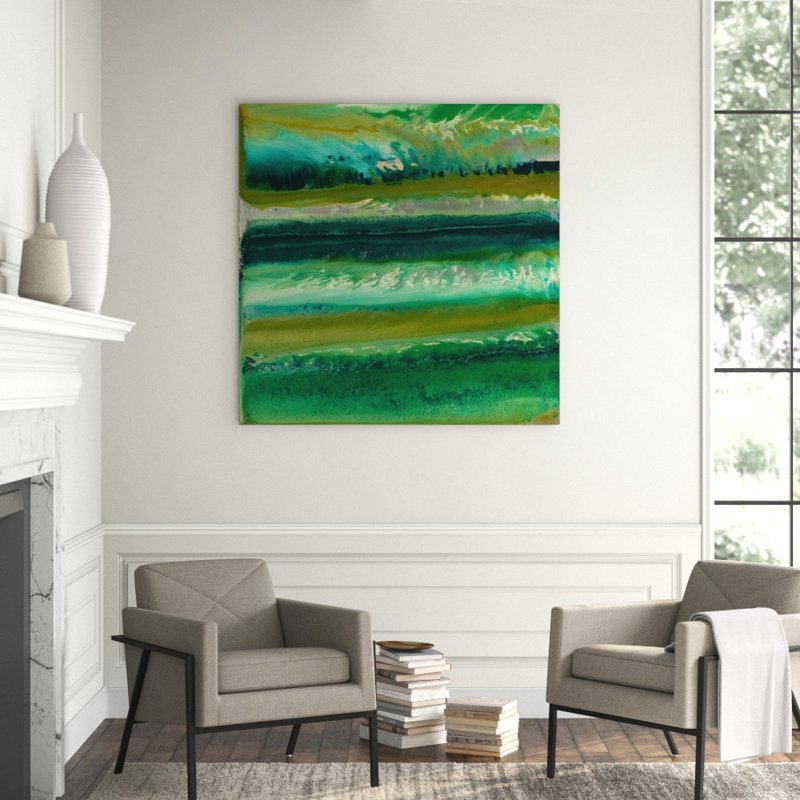 Trifle I Painting by Danielle Davis, Outdoor, 36" H x 36" Wx 1.5" D