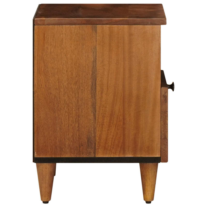 40cm W Solid Wood Bedside Table