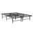 Black Metal Bed Frame For Queen Size, And , Provides Excellent Mattress Support, Storage Space With Size Foundation, Build Quality, Bedroom Storage, No Box Spring Needed