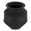 Astra Vessel Black Terracotta