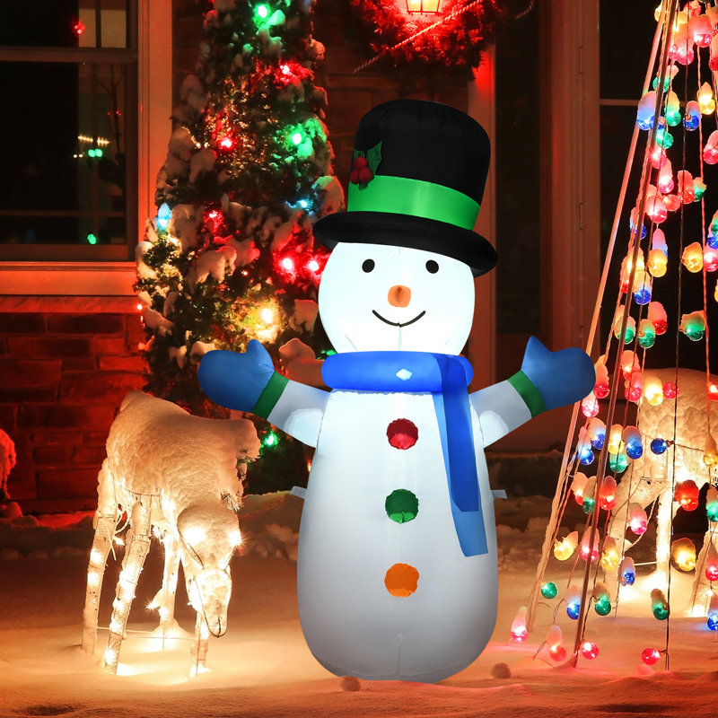 Bonhomme de neige de Noël gonflable
