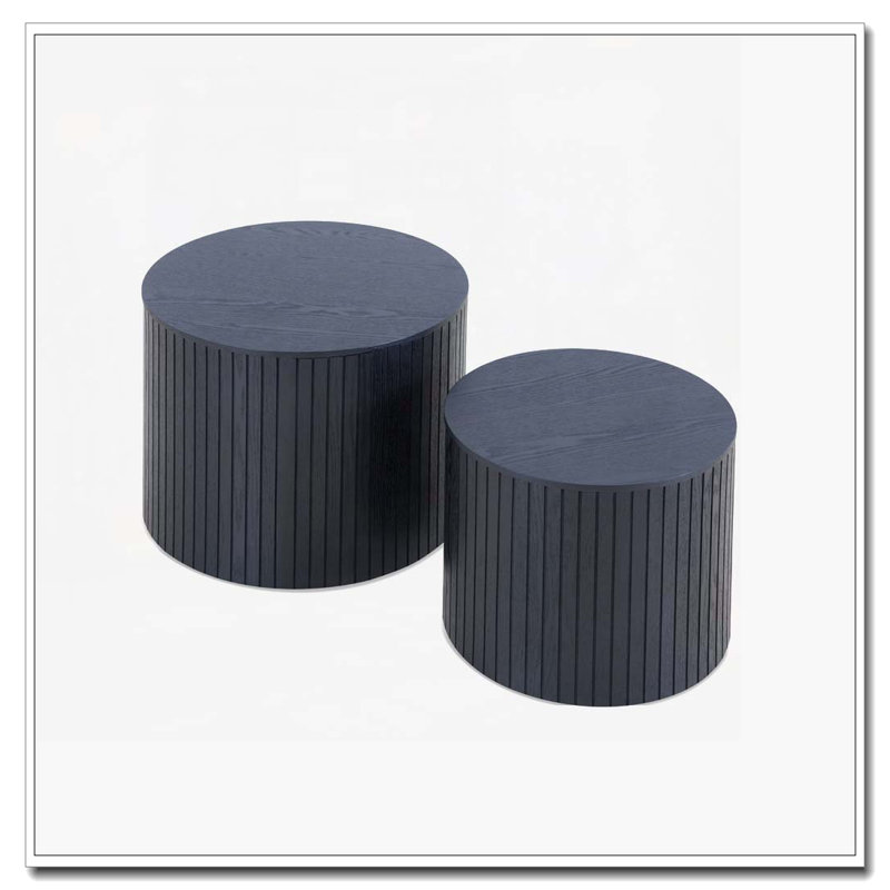 Ensemble de tables basses Nesting, Noir
