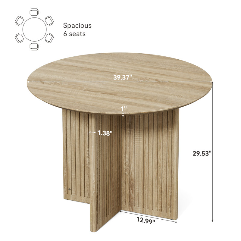39" Round Dining Table