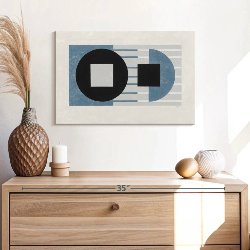 Avery Laterally Speaking Blue, 16" H x 24" W