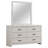 Axat 6-drawer Dresser with Mirror Coastal White-92597329