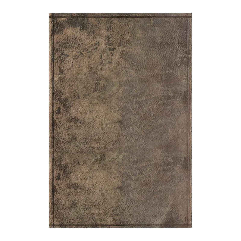 Tapis de cuisine en cuir gris, Rectangle 2' x 3'
