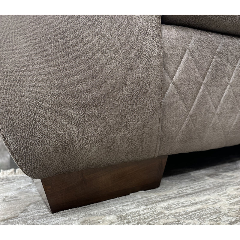 Upholstered U-Shaped Sectional, Left Hand Facing