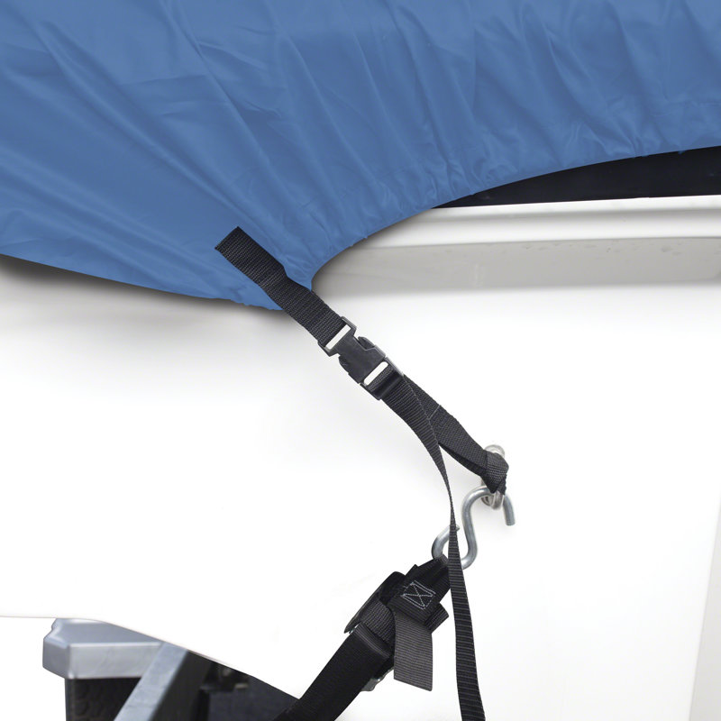 Stellex Buckle Mildew Resistant Watercraft Cover By Classic Accessories, 84" H  x 75" W x 16" D