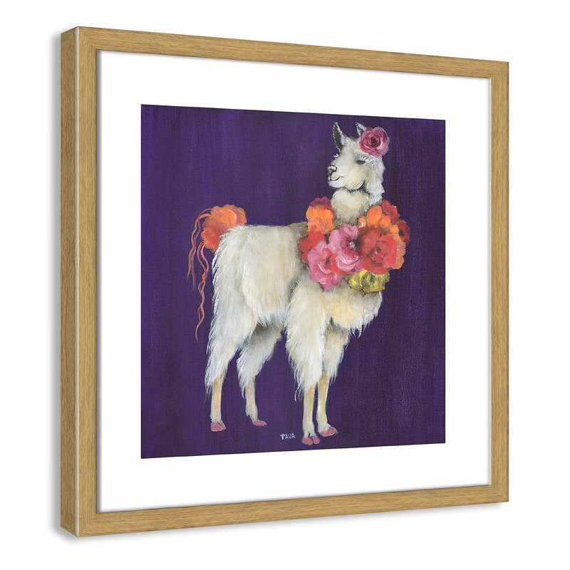 Art sur toile little, H 17 po x l 17 po x P 1,18 po, Cadre argenté