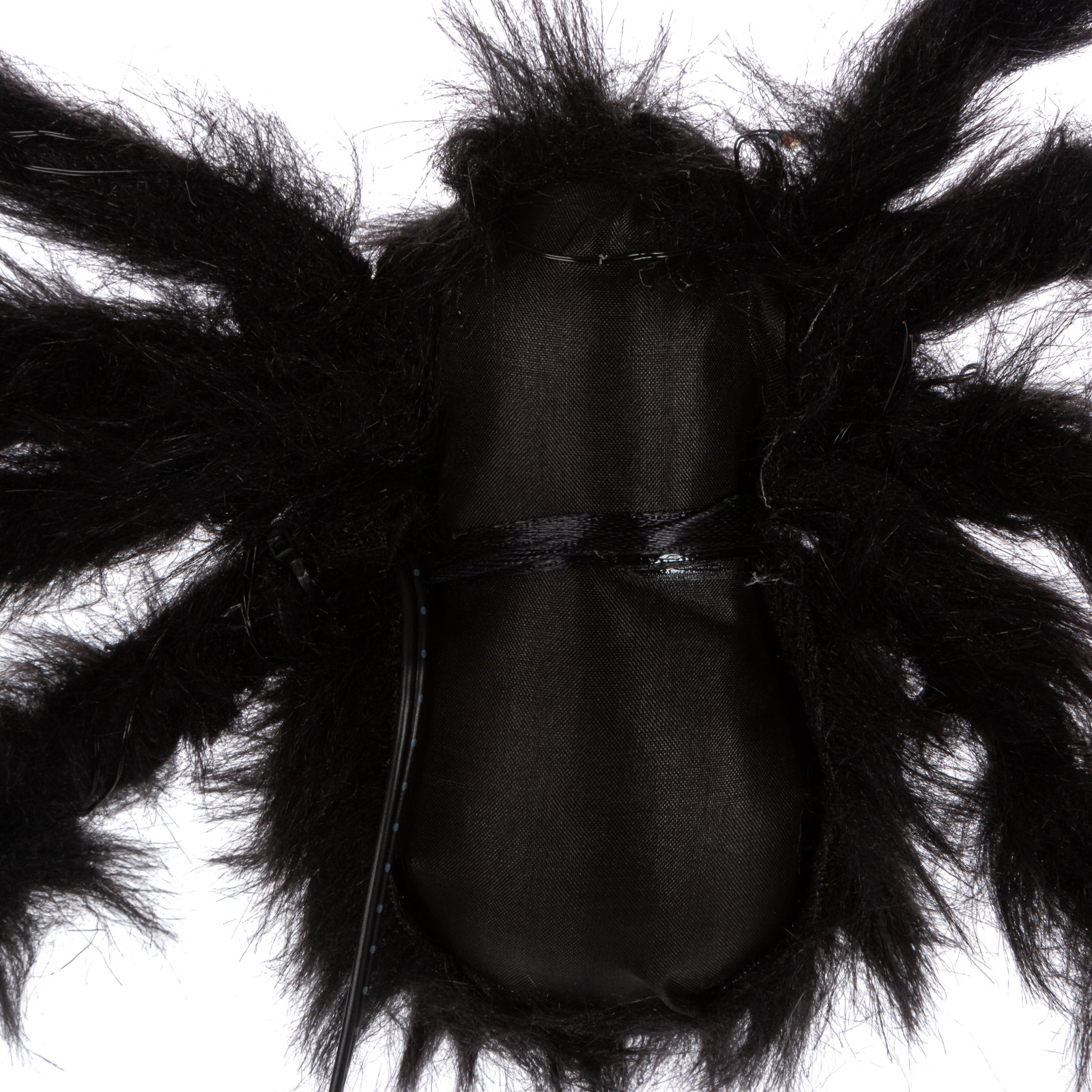 Lighted Fuzzy Spider Set of 2 with Bendable Legs