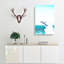 Jumping Dolphin - Wrapped Canvas-55312856
