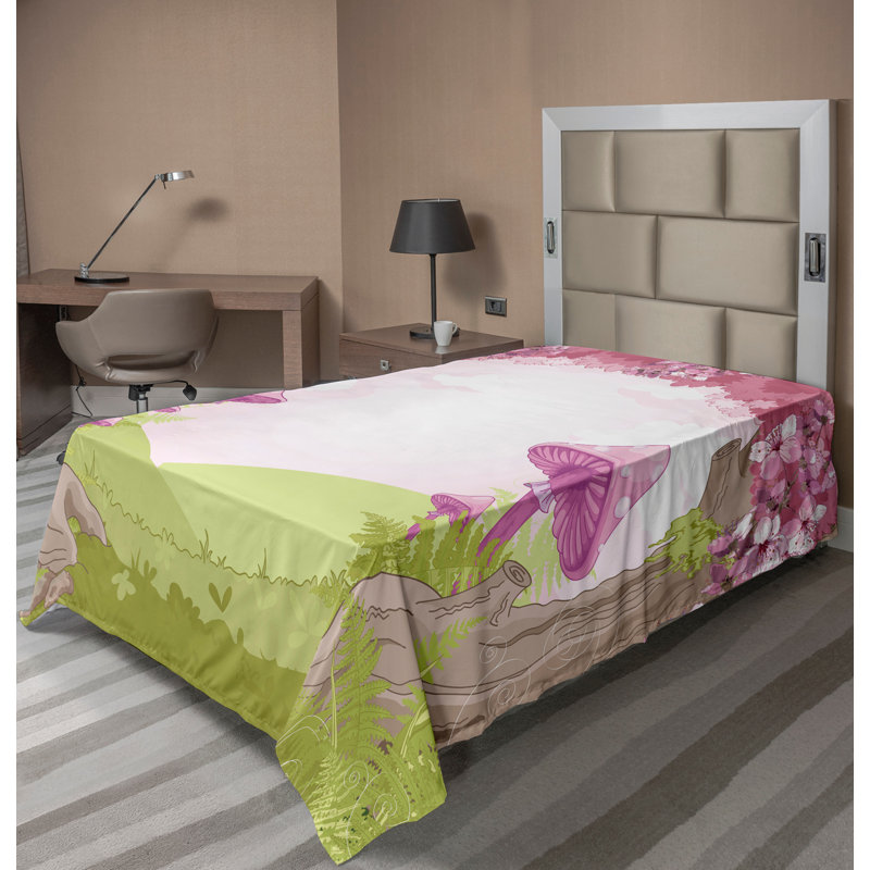 Drap plat Ambesonne, Drap plat pour lit simple