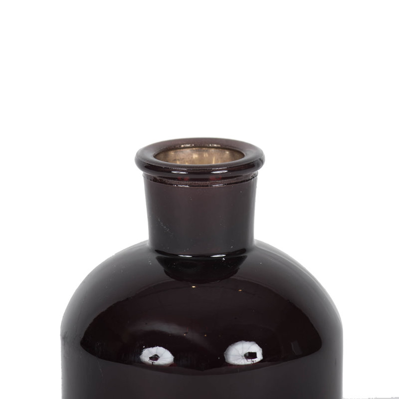 Bouteille en verre 8 po Gavray, Noir