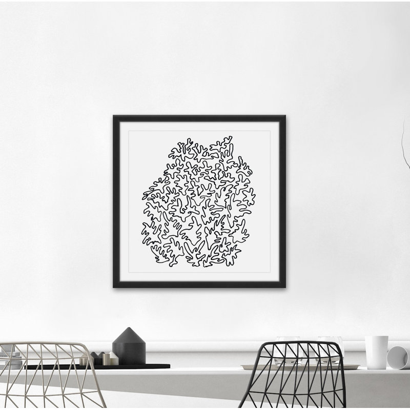 " Scribbles ", 32" H x 32" W