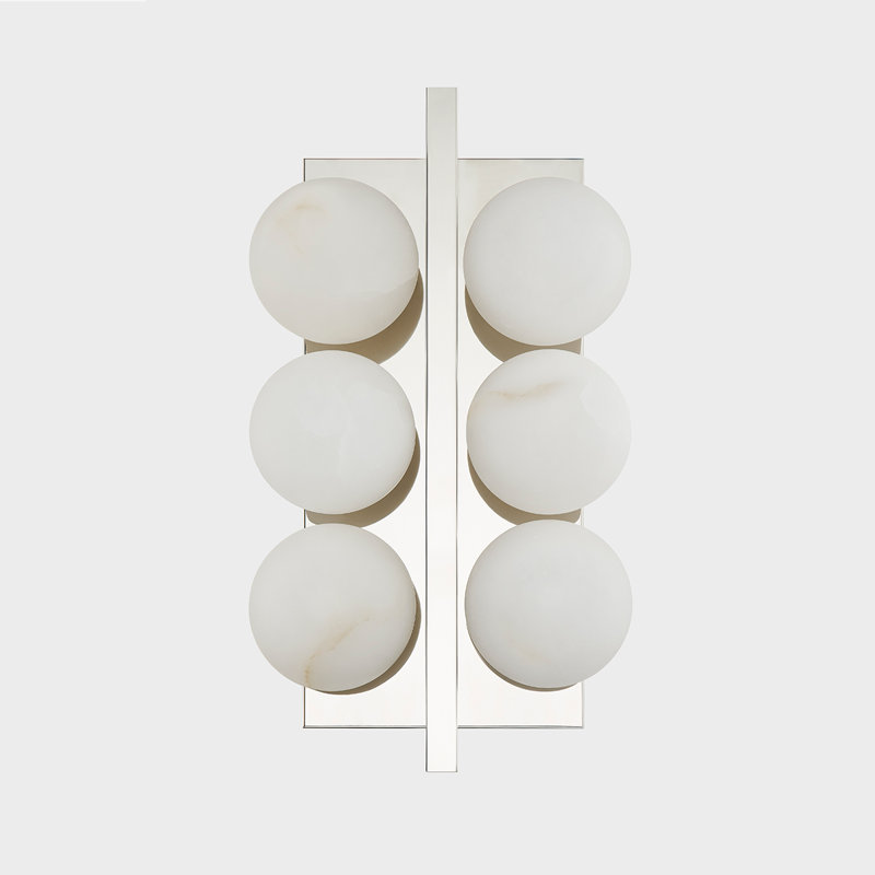 EMILLE Wall Sconce, Polished Nickel