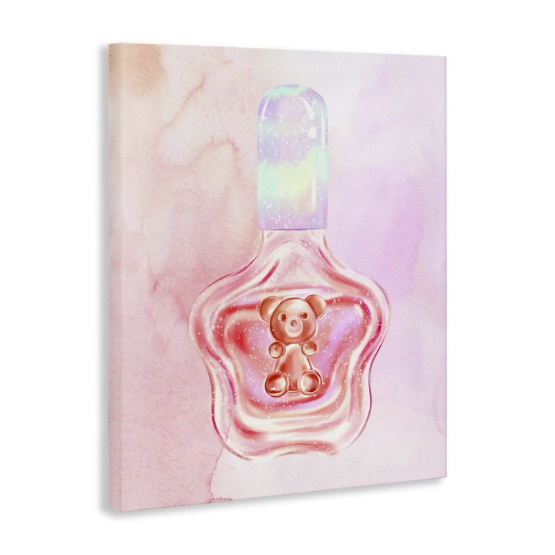 Art mural sur toile Glam Bear par Ziwei Li, H 48 po x l 36 po