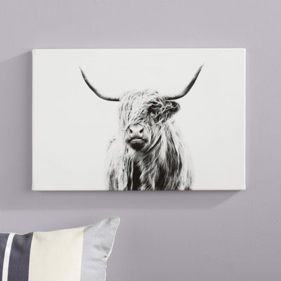 " Portrait Of A Highland Cow " by Dorit Fuhg