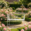 Banc de jardin extérieur
