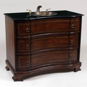 Bathroom Vanity with Stone Top
