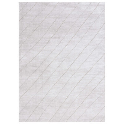 Allarna Machine Woven Grey Rug