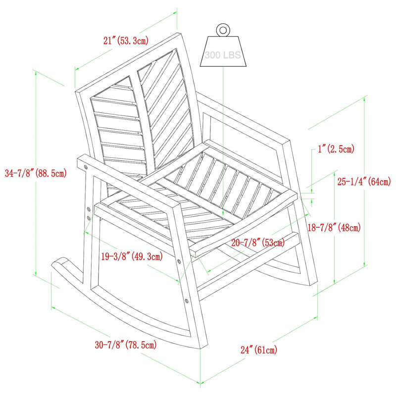 Kenmar Wood Outdoor Chair