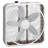 Lasko 3 Speed Weather Shield Performance 20" Box Fan W/ Handle, White (4 Pack)