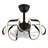 19 in. Dimmable Ceiling Fan with LED Lights and Remote
