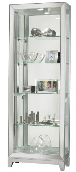 Shayne Lighted Curio Cabinet