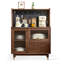 Buffet en bois de noyer noir-2046864617