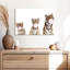 Bubble Gum Tigers sur toile-1323642813