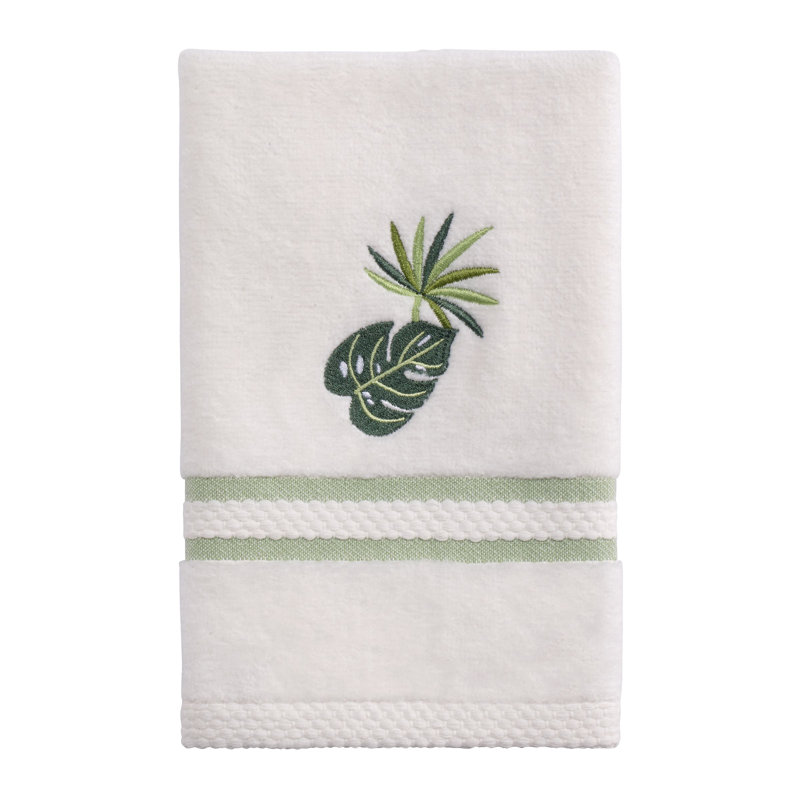 Viva Palm 100% Cotton Fingertip Towel