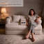 Upholstered 70.07 " Chenille Sofa Bed-1996582585