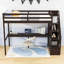 Hafize Kids Twin Loft Bed-53113023